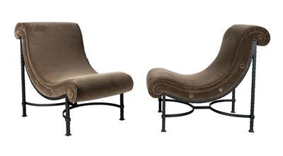 Two lounge chairs, - Selected by Hohenlohe