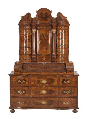 A Baroque cabinet on chest, - Collezione Reinhold Hofstätter