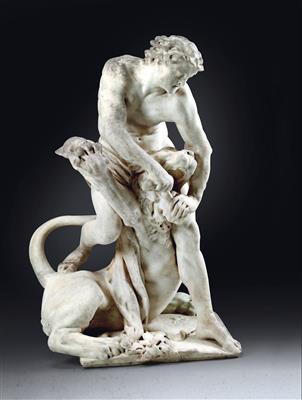 Hercules and the Nemean Lion, - Kolekce Reinhold Hofstätter
