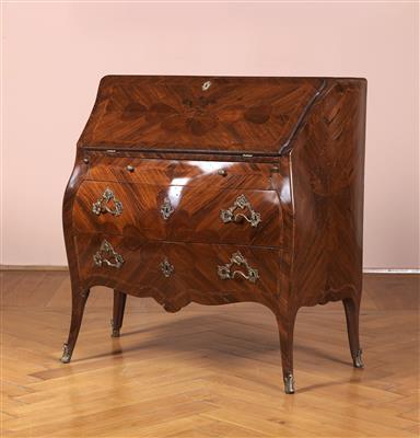 An Italian Baroque desk, - Collection Reinhold Hofstätter