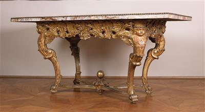 An Italian Baroque centre table, - Kolekce Reinhold Hofstätter