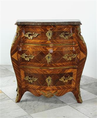 A small Baroque chest of drawers, - Kolekce Reinhold Hofstätter