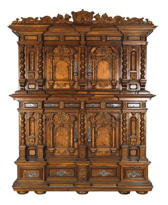 A museum-quality South German Renaissance cupboard (‘Fassadenschrank’), - Collezione Reinhold Hofstätter