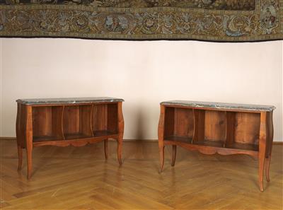 A pair of early Baroque bookcases, - Collezione Reinhold Hofstätter