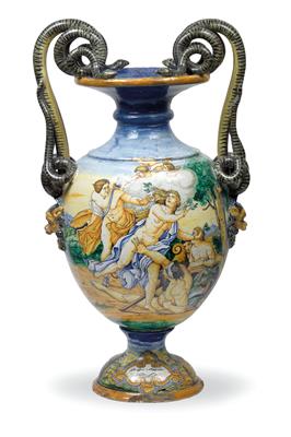 A pair of decorative vases, Italy c. 1900 - Kolekce Reinhold Hofstätter