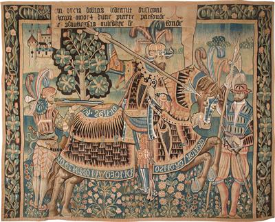 Tapestry, - Collection Reinhold Hofstätter