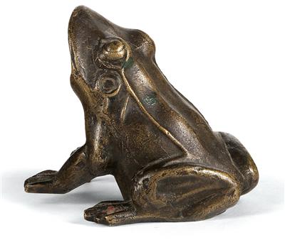 A frog, - Collection Reinhold Hofstätter