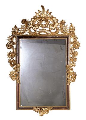 A large wall mirror, - Collection Reinhold Hofstätter