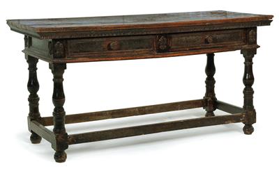 An Italian Renaissance table, - Collezione Reinhold Hofstätter