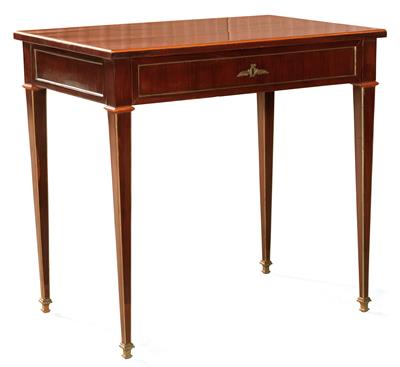 A Neo-Classical table, - Collection Reinhold Hofstätter