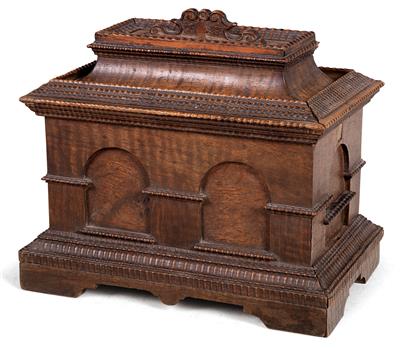A small casket, - Collection Reinhold Hofstätter