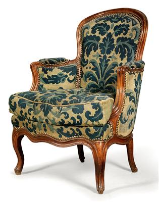 A Louis XV armchair, - Collezione Reinhold Hofstätter