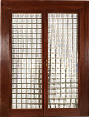 Door frame with double door - Collection Reinhold Hofstätter