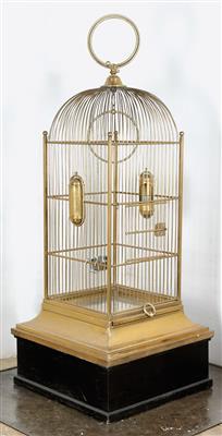 A birdcage, - Collection Reinhold Hofstätter