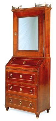 A dainty Neo-Classical cabinet on chest, - Collection Reinhold Hofstätter