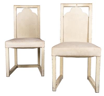 Two chairs, - Collection Reinhold Hofstätter
