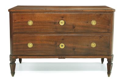 A Josephinian-Neoclassical chest of drawers, - Majetek aristokratického původu a předměty důležitých proveniencí
