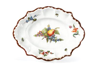 An oval platter, - Property from Aristocratic Estates and Important Provenance