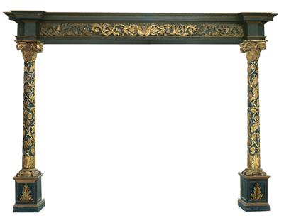 A portal in the Italian Renaissance style, - Di provenienza aristocratica
