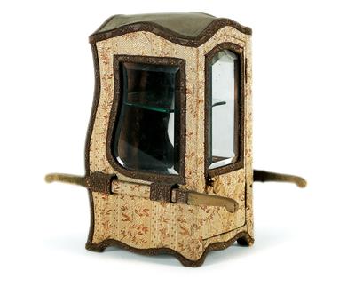 A table display cabinet in the form of a litter, - Property from Aristocratic Estates and Important Provenance