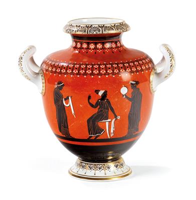 A vase with “Etrurian decor”, - Di provenienza aristocratica