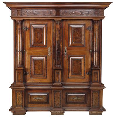 An Early Baroque Hall Cupboard, - Property from Aristocratic Estates and Important Provenance