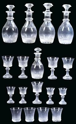 A Glassware Set, - Property from Aristocratic Estates and Important Provenance