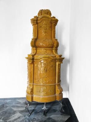 A Baroque Tiled Stove, - Majetek aristokratického původu a předměty důležitých proveniencí