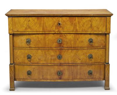 A Biedermeier Chest of Drawers, - Property from Aristocratic Estates and Important Provenance