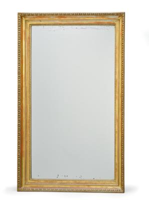 A Large Biedermeier Wall Mirror, - Majetek aristokratického původu a předměty důležitých proveniencí