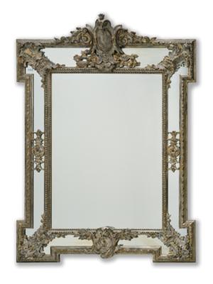 A Large Wall Mirror, - Di provenienza aristocratica