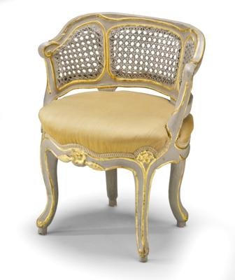 A Child’s or Doll’s Chair in Baroque Style, - Property from Aristocratic Estates and Important Provenance