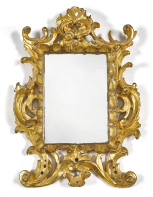 A Small Baroque Mirror, - Property from Aristocratic Estates and Important Provenance