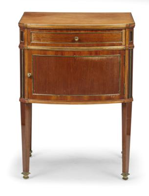 A Small Neo-Classical (Bedside) Cabinet - Property from Aristocratic Estates and Important Provenance