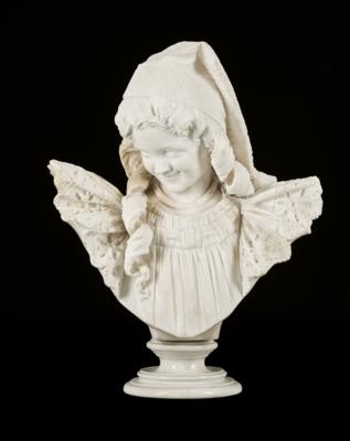 Bust of a Girl, - Property from Aristocratic Estates and Important Provenance
