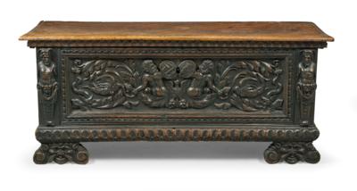 A Northern Italian Renaissance Chest, - Property from Aristocratic Estates and Important Provenance