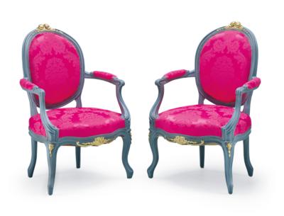 A Pair of Armchairs, - Property from Aristocratic Estates and Important Provenance