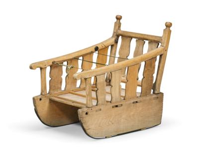 A Provincial Child’s Sleigh, - Property from Aristocratic Estates and Important Provenance