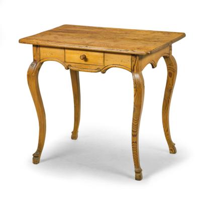 A Provincial Baroque Table, - Di provenienza aristocratica