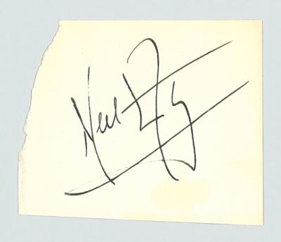 Armstrong, Neil, - Autografy, rukopisy, dokumenty