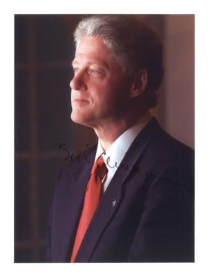 Clinton, Bill, - Autographen, Handschriften, Urkunden