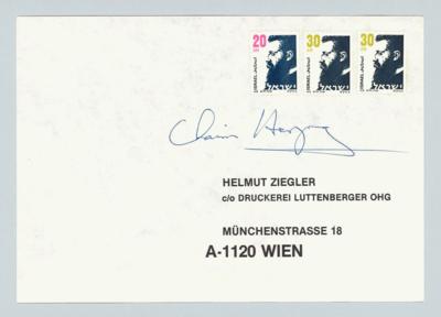 Herzog, Chaim, - Autographs, manuscripts, documents