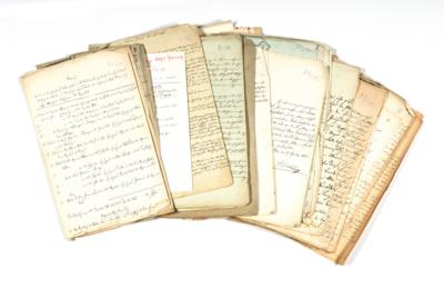 Mayer von Gravenegg, - Autographs, manuscripts, documents