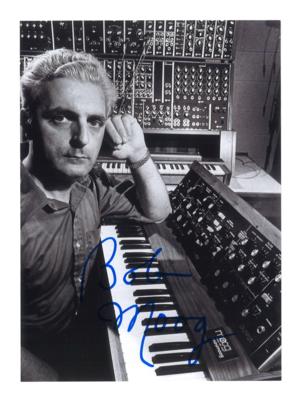 Moog, Robert „Bob“, - Autografy, rukopisy, dokumenty