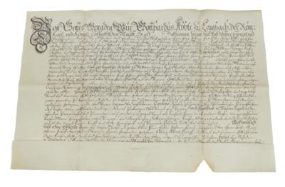 Oberösterreich, Stift Lambach, - Autographen, Handschriften, Urkunden