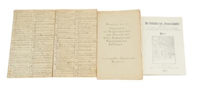 Rechtsgeschichte, Österreichisches Strafrecht, - Autographs, manuscripts, documents