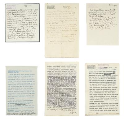 Schönberg, Arnold, - Autografi, manoscritti, documenti