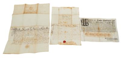 Steiermark, Georg Sigmund Graf Auersperg - Autographs, manuscripts, documents