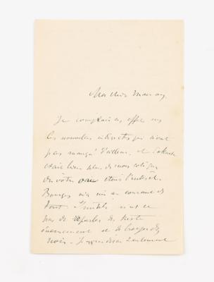 Toulouse-Lautrec, Henri, - Autographs, manuscripts, documents