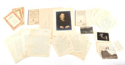 Wilhelm, Richard, - Autografy, rukopisy, dokumenty